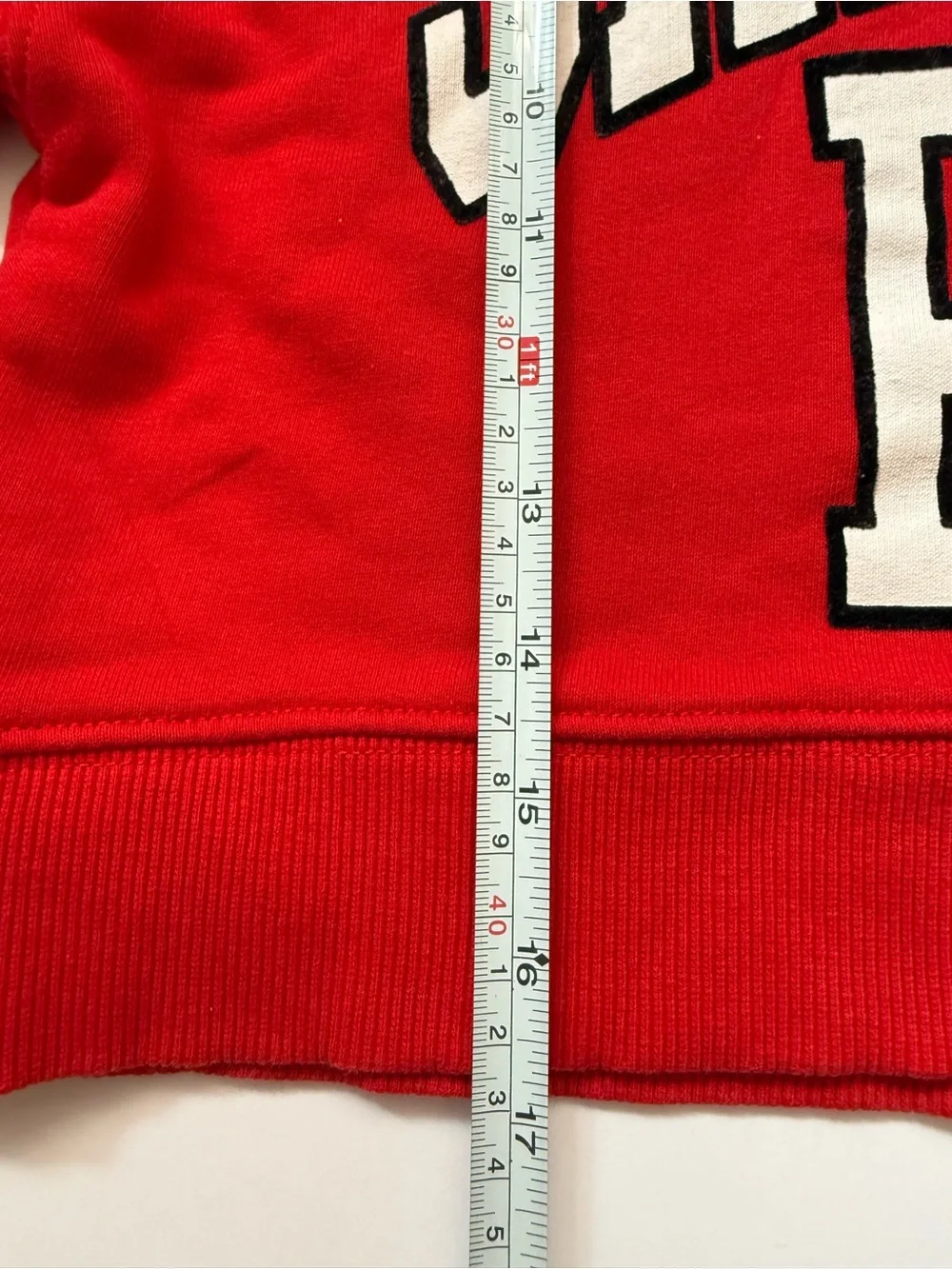 Zara Kids San Diego Pier Hoodie Red Sweatshirt Girls Size 11-12